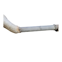2004-2008 Mazda RX-8 Exhaust Muffler Pipe w/Flex Muffler Pipe Converter N3Y3-20-55XA, F036, OEM, 2004, 2005, 2006, 2007, 2008