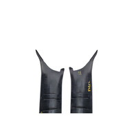 2003-2008 BMW Z4 E85 Front Pillar Cover Trim Garnish Right/Left Set 51-43-7-154-709, F038, OEM, 2003, 2004, 2005, 2006, 2007, 2008