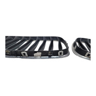 2003-2008 BMW Z4 E85 Front Bumper Grill Grille Right/Left Set, 51-11-7-117-757, 51-11-7-117-758, F038, OEM, 2003, 2004, 2005, 2006, 2007, 2008