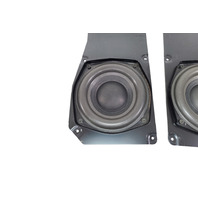 2003&ndash;2008 BMW Z4 E85 E85 Top HiFi Rear Subwoofer Speaker Pair w/ Mounting Plates, 65-13-9-143-268, F038, OEM, 2003, 2004, 2005, 2006, 2007, 2008