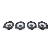 2003-2008 BMW Z4 E85 Front/Rear Top HiFi Midrange Speaker Set(4) 65-12-6-915-838, F038, OEM, 2003, 2004, 2005, 2006, 2007, 2008