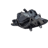 2003-2005 BMW Z4 E85 E85 Left Driver Halogen Headlight Chrome Amber, 63-12-7-165-665, F038, OEM, 2003, 2004, 2005