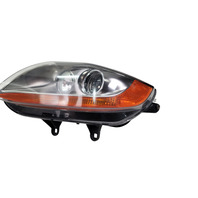 2003-2005 BMW Z4 E85 E85 Left Driver Halogen Headlight Chrome Amber, 63-12-7-165-665, F038, OEM, 2003, 2004, 2005