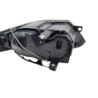 2003-2005 BMW Z4 E85 E85 Left Driver Halogen Headlight Chrome Amber, 63-12-7-165-665, F038, OEM, 2003, 2004, 2005