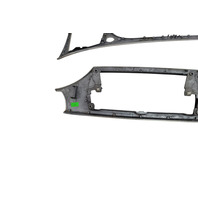 2003-2008 BMW Z4 E85 Dash Center Console Trim Aluminium Set(3), 51-16-7-053-112, F038, OEM, 2003, 2004, 2005, 2006, 2007, 2008