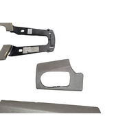 2003-2008 BMW Z4 E85 Dash Center Console Trim Aluminium Set(3), 51-16-7-053-112, F038, OEM, 2003, 2004, 2005, 2006, 2007, 2008