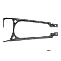 2003-2008 BMW Z4 E85 Dash Center Console Trim Aluminium Set(3), 51-16-7-053-112, F038, OEM, 2003, 2004, 2005, 2006, 2007, 2008