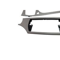 2003-2008 BMW Z4 E85 Dash Center Console Trim Aluminium Set(3), 51-16-7-053-112, F038, OEM, 2003, 2004, 2005, 2006, 2007, 2008