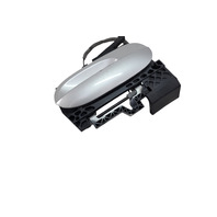 2003-2008 BMW Z4 E85 Exterior Door Handle Front Right/Passenger Silver, 51-21-7-114-958, F038, OEM, 2003, 2004, 2005, 2006, 2007, 2008