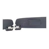 2003-2008 BMW Z4 E85 Sun Visor Sunvisor Left/Right Set Black, 51-16-7-153-229, 51-16-7-153-230, F038, OEM, 2003, 2004, 2005, 2006, 2007, 2008