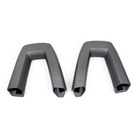 2005-2008 BMW Z4 E85 Rear Roll Bar Seat Belt Trim Cover Left/Right, 51-43-7-055-440, 51-43-7-055-439, F038, OEM, 2005, 2006, 2007, 2008
