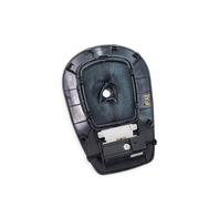 2003-2005 BMW Z4 E85 Center Console Shifter Trim Bezel Boot Cover Black A/T, 51-16-7-075-358, F038, OEM, 2003, 2004, 2005