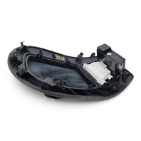 2003-2005 BMW Z4 E85 Center Console Shifter Trim Bezel Boot Cover Black A/T, 51-16-7-075-358, F038, OEM, 2003, 2004, 2005