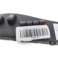 2003-2008 BMW Z4 E85 Front Left/Driver Seat Switch Control Adjust, 61-31-7-036-125, F038, OEM, 2003, 2004, 2005, 2006, 2007, 2008