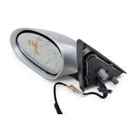 2003-2008 BMW Z4 E85 Left/Driver Side View Mirror Silver, 51-16-7-918-385, F038, OEM, 2003, 2004, 2005, 2006, 2007, 2008
