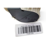 2003-2008 BMW Z4 E85 Seatbelt Front Left/Driver Seat Belt Black, 72-11-9-117-217, F038, OEM, 2003, 2004, 2005, 2006, 2007, 2008