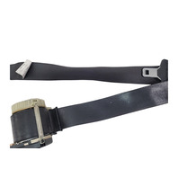 2003-2008 BMW Z4 E85 Seatbelt Front Left/Driver Seat Belt Black, 72-11-9-117-217, F038, OEM, 2003, 2004, 2005, 2006, 2007, 2008