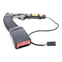 2003-2008 BMW Z4 E85 Seat Belt Buckle Front Right Black, 72-11-9-119-540, F038, OEM, 2003, 2004, 2005, 2006, 2007, 2008