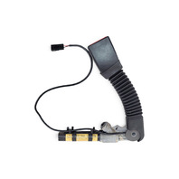2003-2008 BMW Z4 E85 Seat Belt Buckle Front Right Black, 72-11-9-119-540, F038, OEM, 2003, 2004, 2005, 2006, 2007, 2008