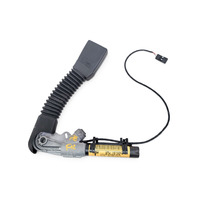 2003-2008 BMW Z4 E85 Seat Belt Buckle Front Right Black, 72-11-9-119-540, F038, OEM, 2003, 2004, 2005, 2006, 2007, 2008
