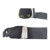 2003-2008 BMW Z4 E85 Seatbelt Front Right/Passenger Seat Belt Black, 72-11-7-057-110, F038, OEM, 2003, 2004, 2005, 2006, 2007, 2008