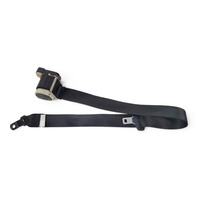 2003-2008 BMW Z4 E85 Seatbelt Front Right/Passenger Seat Belt Black, 72-11-7-057-110, F038, OEM, 2003, 2004, 2005, 2006, 2007, 2008