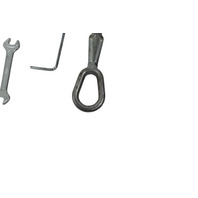 2003-2008 BMW Z4 E85 Roadster Emergency Tool Kit Tow Hook Wrench Roof Crank 72-15-8-266-616, F038, OEM, 2003, 2004, 2005, 2006, 2007, 2008