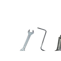 2003-2008 BMW Z4 E85 Roadster Emergency Tool Kit Tow Hook Wrench Roof Crank 72-15-8-266-616, F038, OEM, 2003, 2004, 2005, 2006, 2007, 2008
