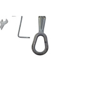 2003-2008 BMW Z4 E85 Roadster Emergency Tool Kit Tow Hook Wrench Roof Crank 72-15-8-266-616, F038, OEM, 2003, 2004, 2005, 2006, 2007, 2008