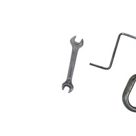 2003-2008 BMW Z4 E85 Roadster Emergency Tool Kit Tow Hook Wrench Roof Crank 72-15-8-266-616, F038, OEM, 2003, 2004, 2005, 2006, 2007, 2008