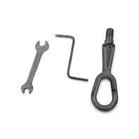 2003-2008 BMW Z4 E85 Roadster Emergency Tool Kit Tow Hook Wrench Roof Crank 72-15-8-266-616, F038, OEM, 2003, 2004, 2005, 2006, 2007, 2008