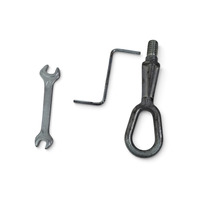 2003-2008 BMW Z4 E85 Roadster Emergency Tool Kit Tow Hook Wrench Roof Crank 72-15-8-266-616, F038, OEM, 2003, 2004, 2005, 2006, 2007, 2008