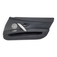 2003-2008 BMW Z4 E85 Front Door Panel Trim Right/Passenger Black, 51-41-7-056-728, F038, OEM, 2003, 2004, 2005, 2006, 2007, 2008