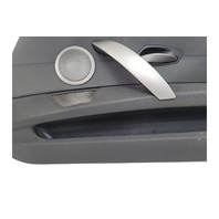 2003-2008 BMW Z4 E85 Front Door Panel Trim Right/Passenger Black, 51-41-7-056-728, F038, OEM, 2003, 2004, 2005, 2006, 2007, 2008