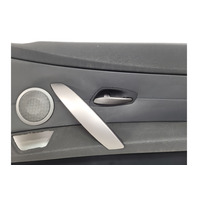 2003-2008 BMW Z4 E85 Front Door Panel Trim Right/Passenger Black, 51-41-7-056-728, F038, OEM, 2003, 2004, 2005, 2006, 2007, 2008