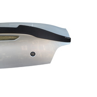 2003-2008 BMW Z4 Trunk Decklid Luggage Lid Silver, 41-62-7-068-277, F038, OEM, 2003, 2004, 2005, 2006, 2007, 2008