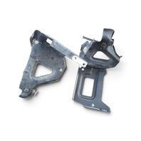 2003-2008 BMW Z4 E85 E86 Headlight Brackets Right/Left, 51-71-7-197-211, 51-71-7-197-212, F038, OEM, 2003, 2004, 2005, 2006, 2007, 2008