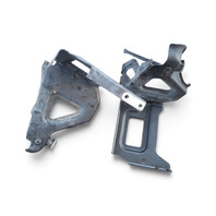 2003-2008 BMW Z4 E85 E86 Headlight Brackets Right/Left, 51-71-7-197-211, 51-71-7-197-212, F038, OEM, 2003, 2004, 2005, 2006, 2007, 2008