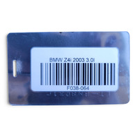 2003-2008 BMW Z4 E85 E86 Engine Splash Shield Under Tray, 51-71-7-012-723, F038, OEM, 2003, 2004, 2005, 2006, 2007, 2008