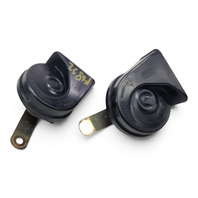 2003-2008 BMW Z4 E85 Honk Horn Note Signal Low/High Set, 61-33-7-184-480, 61-33-7-184-481, F038, OEM, 2003, 2004, 2005, 2006, 2007, 2008