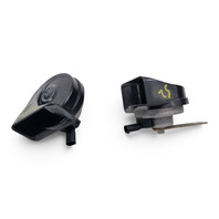 2003-2008 BMW Z4 E85 Honk Horn Note Signal Low/High Set, 61-33-7-184-480, 61-33-7-184-481, F038, OEM, 2003, 2004, 2005, 2006, 2007, 2008