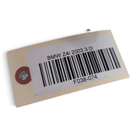 2003-2005 BMW Z4 E85 E85 3.0L M54 Mass Air Flow Meter MAF Sensor, 13-62-7-566-983, F038, OEM, 2003, 2004, 2005
