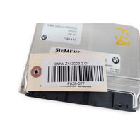 2003-2005 BMW Z4 E85 ECU ECM Engine Computer Module 3.0L, 12-14-7-561-381, F038, OEM, 2003, 2004, 2005