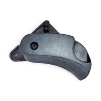 2003-2005, 2009-2016 BMW Z4 E85 Hood Release Open Handle 51-23-8-223-163, F038, OEM, 2003, 2004, 2005, 2009, 2010, 2011, 2012, 2013, 2014, 2015, 2016
