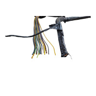 2003-2005 BMW Z4 E85 3.0i SMG Engine Bay Left Right Wiring Harness Section, 61-11-6-932-952, F038, OEM, 2003, 2004, 2005