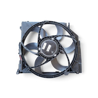 2003-2008 BMW Z4 E85 3.0i SMG 400W Radiator Cooling Fan, 17-42-7-519-704, F038, OEM, 2003, 2004, 2005, 2006, 2007, 2008