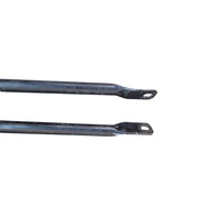 2003-2008 BMW Z4 E85 E86 Front Strut Cross Brace Support Rod Pair, 51-71-7-026-274, F038, OEM, 2003, 2004, 2005, 2006, 2007, 2008