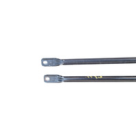 2003-2008 BMW Z4 E85 E86 Front Strut Cross Brace Support Rod Pair, 51-71-7-026-274, F038, OEM, 2003, 2004, 2005, 2006, 2007, 2008