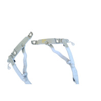 2003-2008 BMW Z4 E85 E86 Left Right Hood Hinge Pair, 41-61-7-068-279, 41-61-7-068-280, F038, OEM, 2003, 2004, 2005, 2006, 2007, 2008