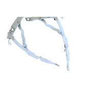 2003-2008 BMW Z4 E85 E86 Left Right Hood Hinge Pair, 41-61-7-068-279, 41-61-7-068-280, F038, OEM, 2003, 2004, 2005, 2006, 2007, 2008